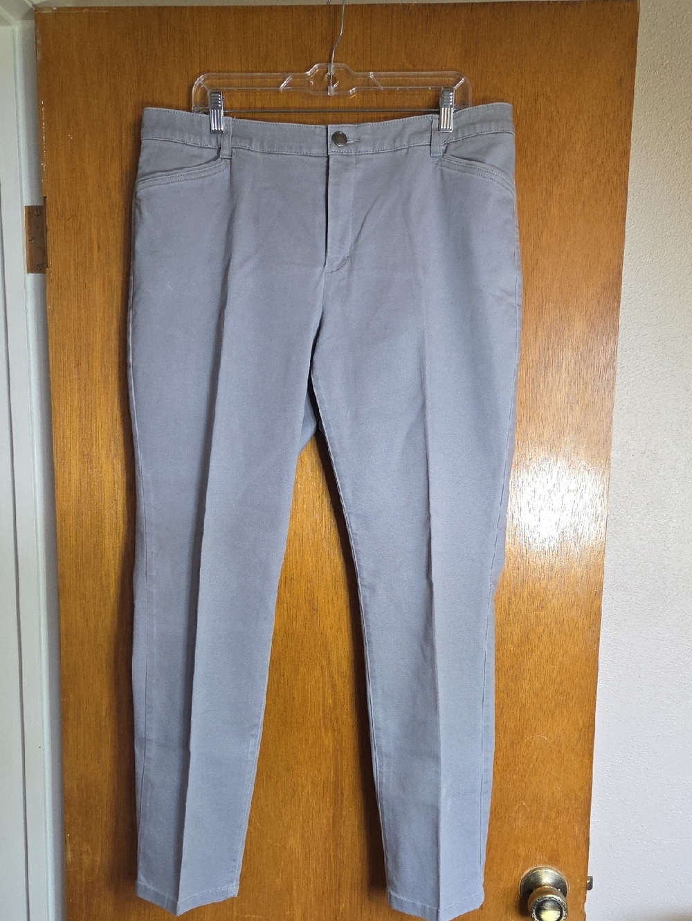 Christopher & Banks Light Gray Trousers